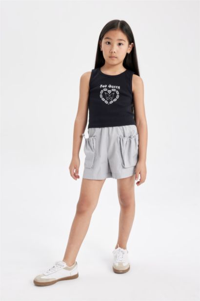 Girl Printed Camisole Tank Top