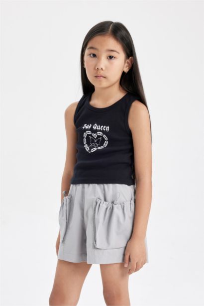Girl Printed Camisole Tank Top