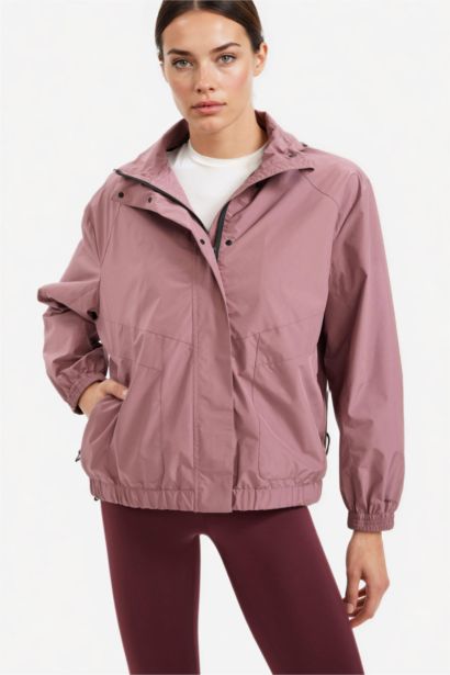 DeFactoFit Waterproof Regular Fit Hooded Rain Jacket