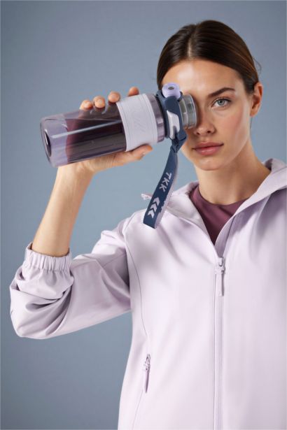 Jacket imperméable zippé à capuche Coupe régulière de DeFactoFit