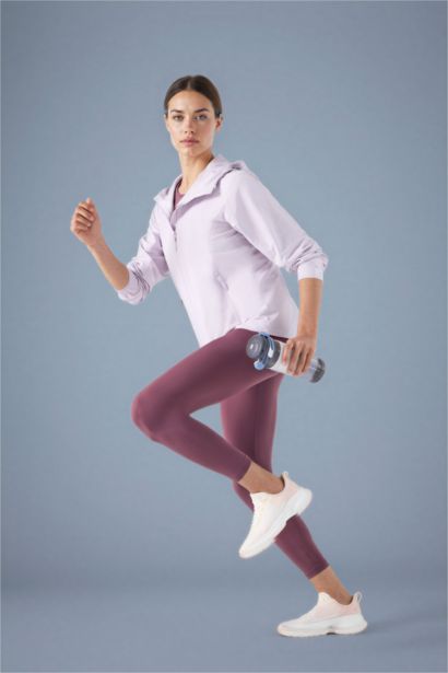 Jacket imperméable zippé à capuche Coupe régulière de DeFactoFit