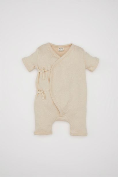 Baby Girl Newborn Short Sleeve Jumpsuit