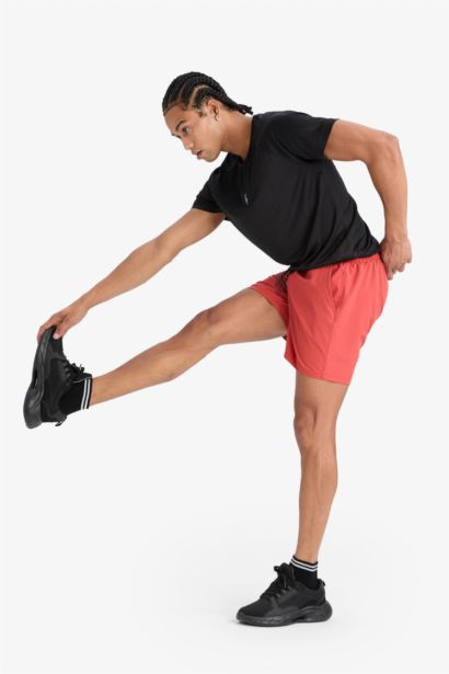 شورت بحر قصير أحمر من DeFactoFit