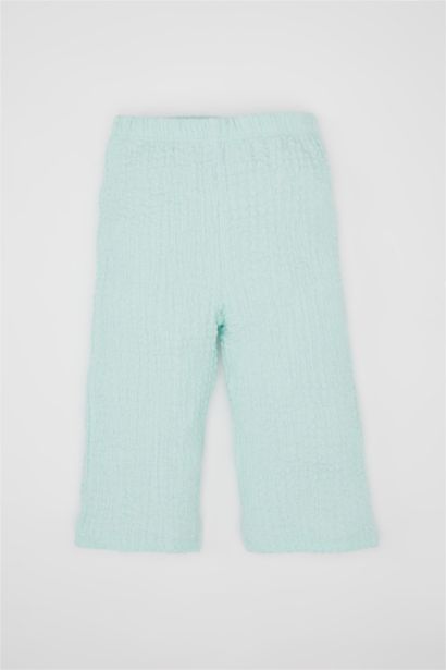 Baby Girl One Shoulder Blouse Trousers 2 Piece Set