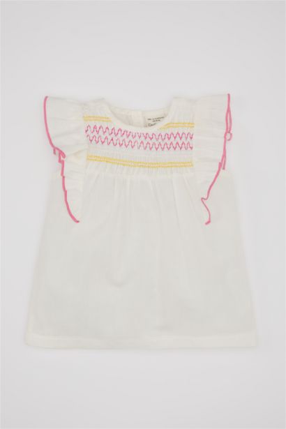 قميص بناتي نص ردن فوال قصة عادية