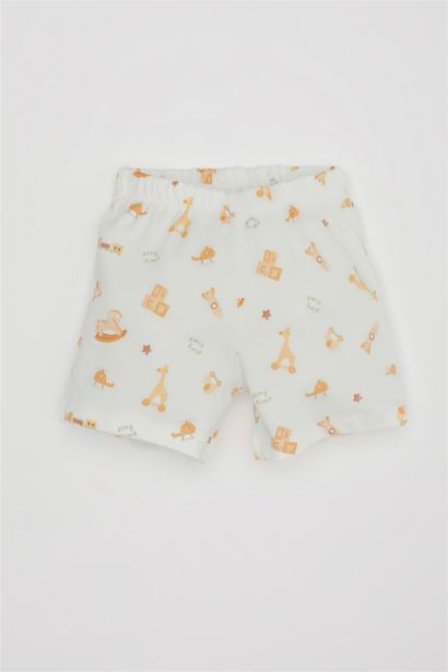 Baby Boy Safari Printed Cotton 2 Piece Pajama Set