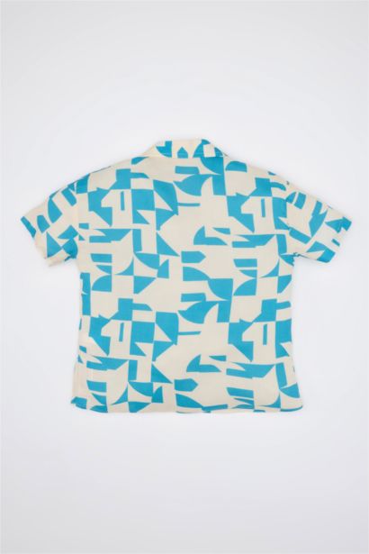 قميص ولادي نص ردن قصة عادية بياخة عالية