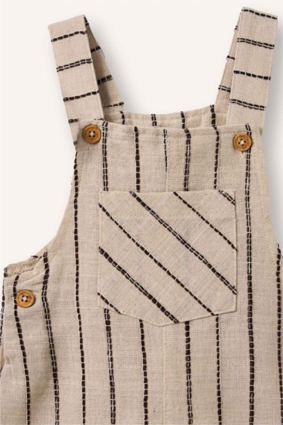 Baby Boy Striped Jumpsuit