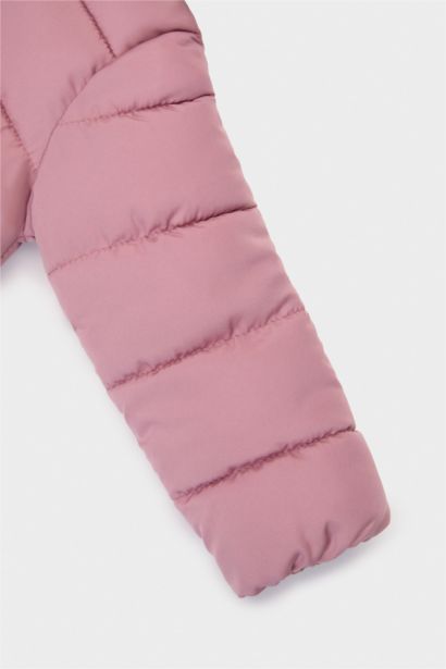 Baby Girl Hooded Puffer Jacket