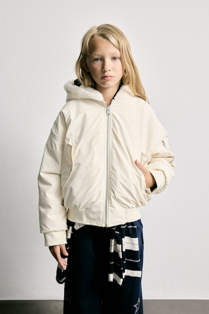 Girl Hooded Puffer Jacket