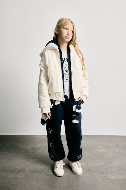 Girl Hooded Puffer Jacket