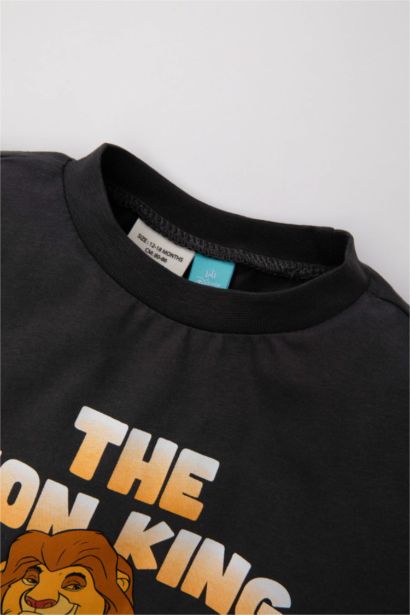 T-Shirt à Manches Courtes Disney Lion King pour Bébé Garçon