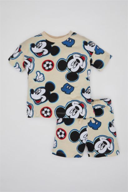 Ensemble T-shirt et Short imprimé Mickey & Minnie