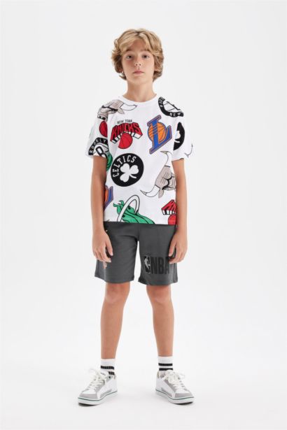 Boy NBA Wordmark Shorts