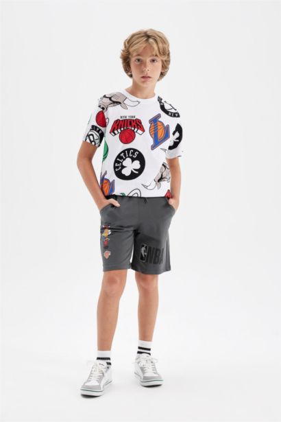 Boy NBA Wordmark Shorts