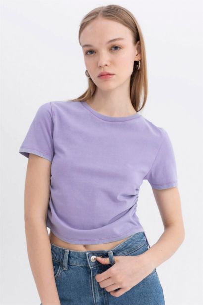 Short Sleeve Crop T-Shirt