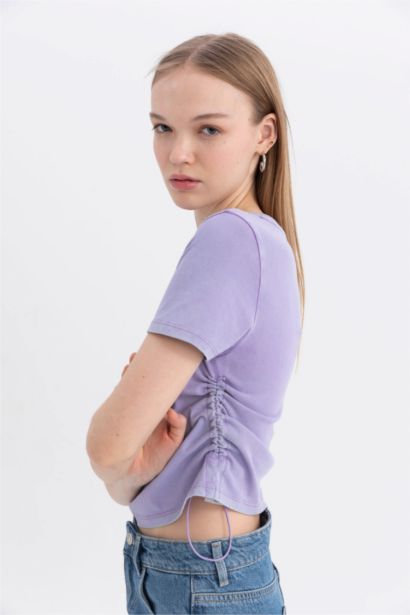 Short Sleeve Crop T-Shirt