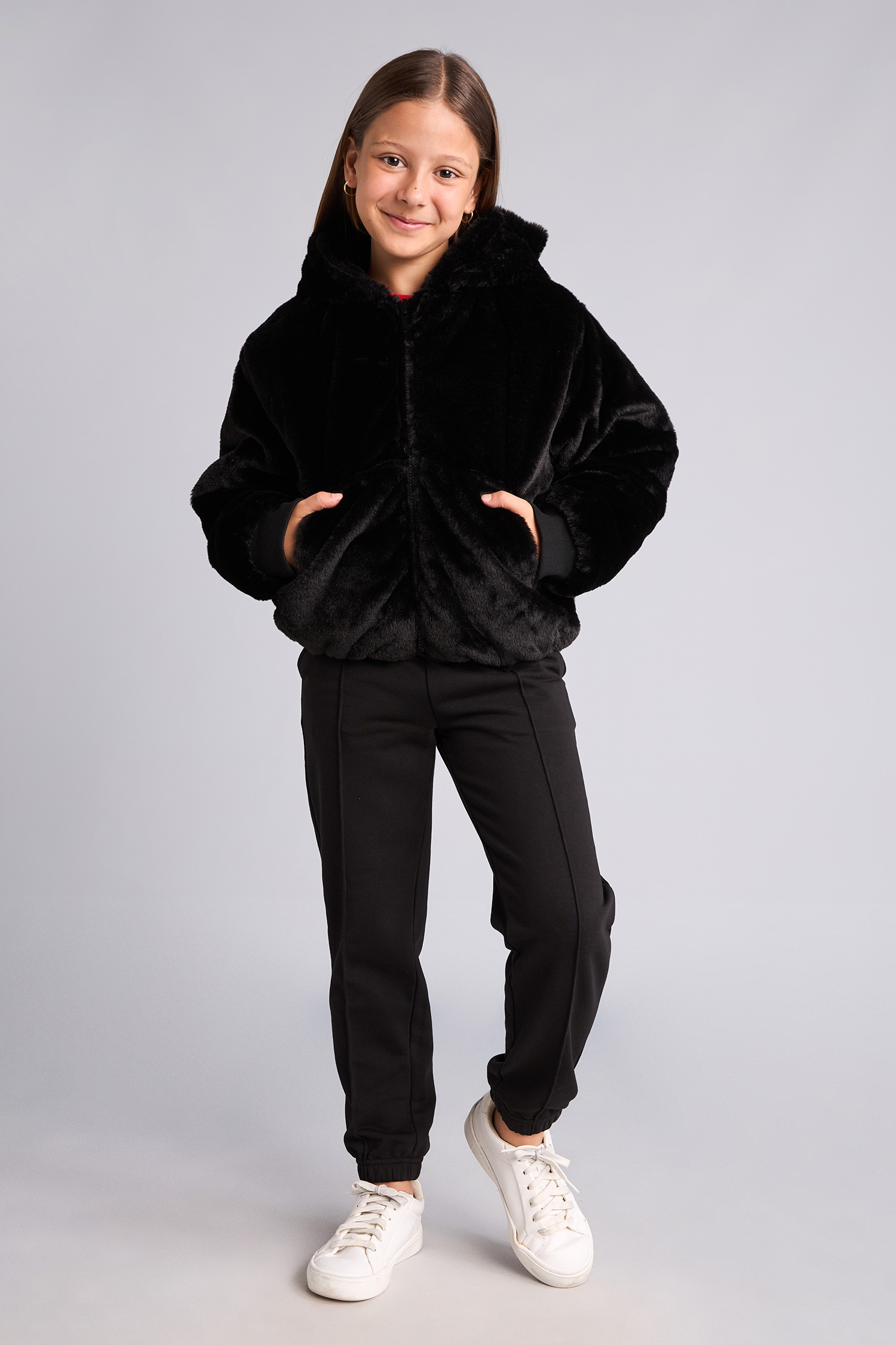 Girl Hooded Puffer Jacket