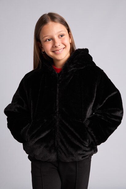 Girl Hooded Puffer Jacket