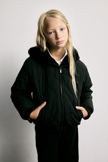 Girl Hooded Puffer Jacket