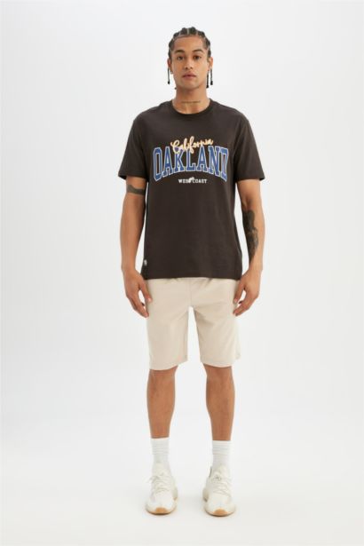 Regular Fit Crew Neck Short Sleeve T-Shirt