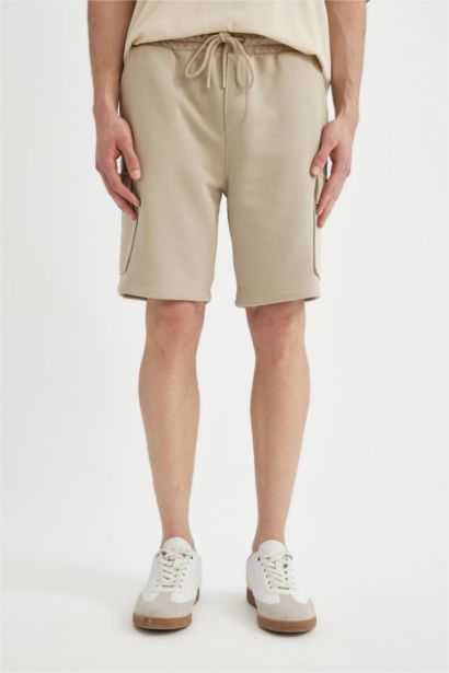Regular Fit Cargo Pocket Shorts