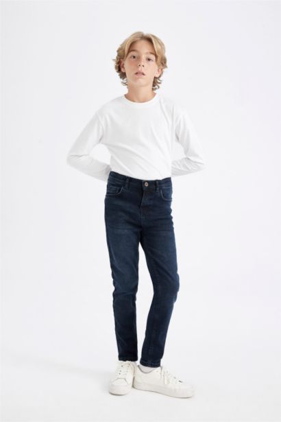 Boy Slim Fit Straight Leg Jeans