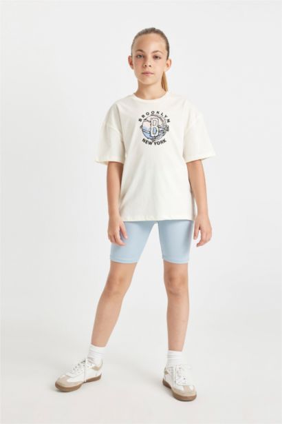 Girl NBA Brooklyn Nets Relax Fit Short Sleeve T-Shirt