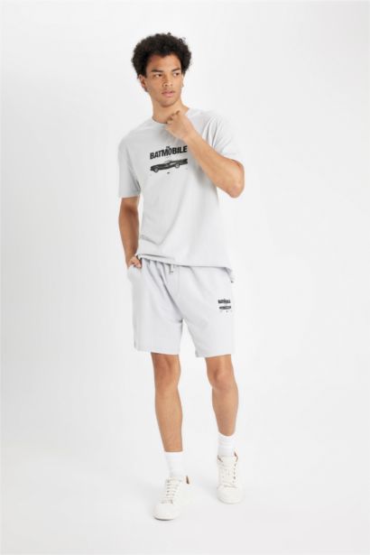 Batman Regular Fit Straight Leg Shorts