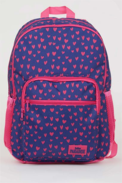Kız Çocuk Baskılı Okul Sırt Çantası