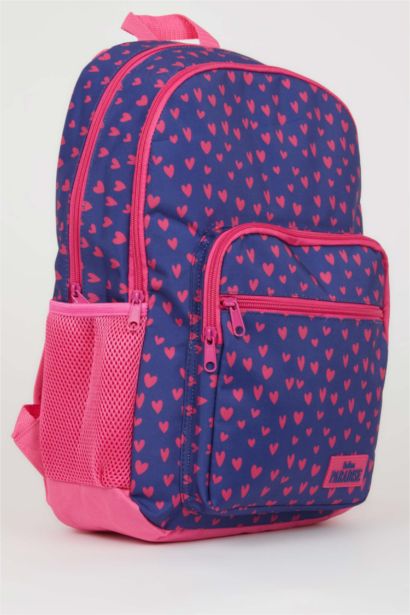 Kız Çocuk Baskılı Okul Sırt Çantası