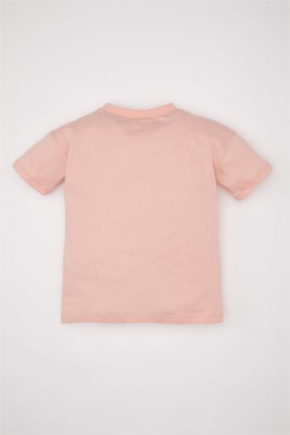 تيشيرت نص كم ولادي قصة عادية بطبعة صبار