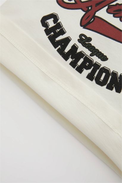 2 piece Regular Fit Slogan Short Sleeve T-Shirt