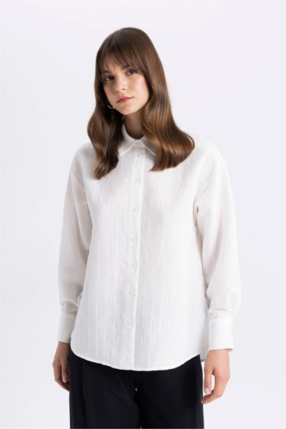 Relax Fit Long Sleeve Tunic