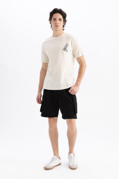 SpongeBob Regular Fit Bisiklet Yaka Kısa Kollu Tişört