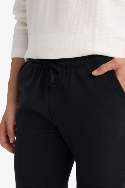 Regular Fit Regular Hem Trousers