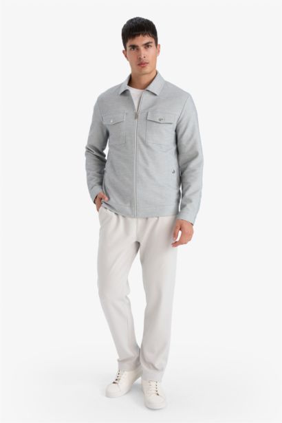 بنطلون قصة عادية برجل ضيقة