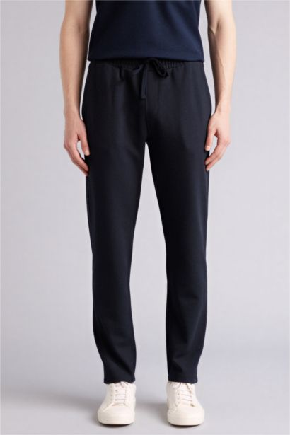 Regular Fit Straight Leg Trousers