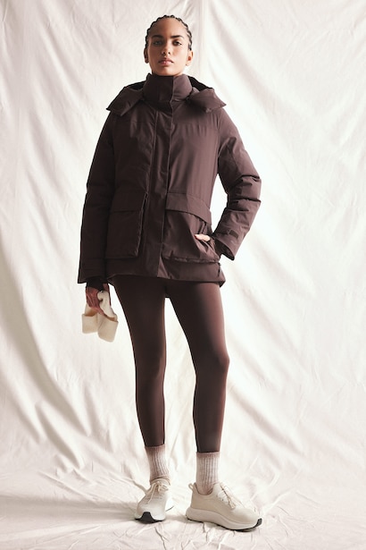 Rüzgar Geçirmez Su İtici Regular Fit Kapüşonlu Mont
