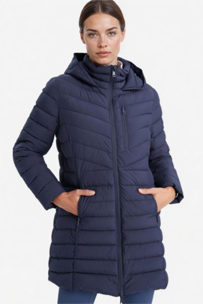 DeFactoFit Regular Fit Waterproof Hooded Puffer Jacket