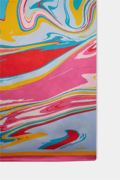 Woman Colorful Long Beach Skirt