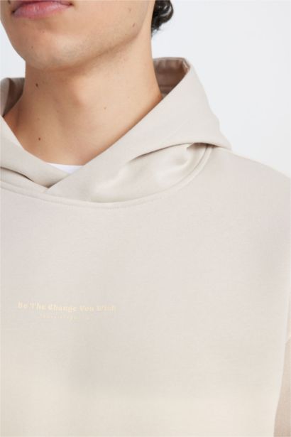 هودي بيج مطبوع قصة عادية