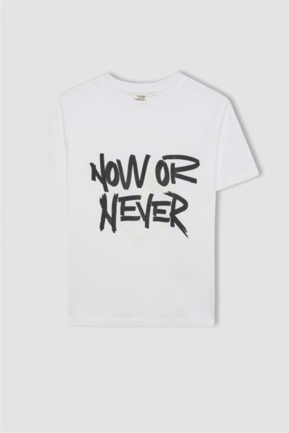 تيشيرت اولادي نص كم قصة عادية متغير الالوان