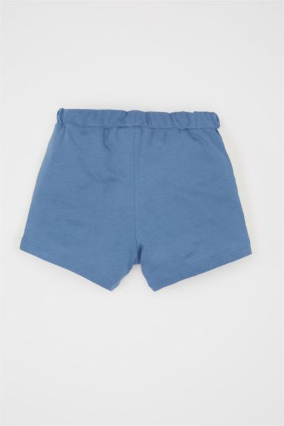 Baby Boy Regular Fit Color Block Shorts