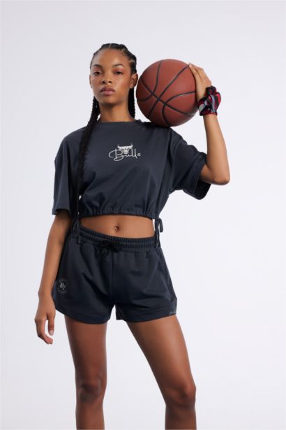 Футболка NBA Chicago Bulls с круглым вырезом, DeFactoFit