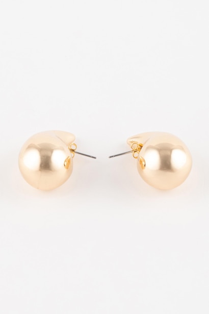 Woman Drop Gold Earrings