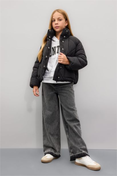 قمصلة نفخ طارد للماء بساق بسحاب