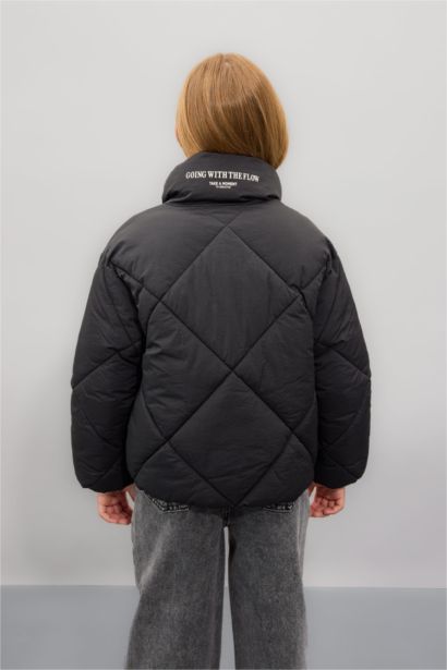 قمصلة نفخ طارد للماء بساق بسحاب