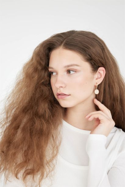 حلق حريمي ذهبي - 3 قطع