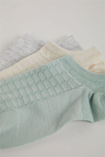 3 piece Cotton Step Socks